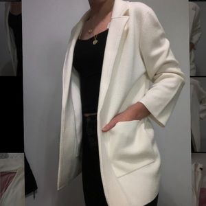 Sophie open-front sweater-blazer